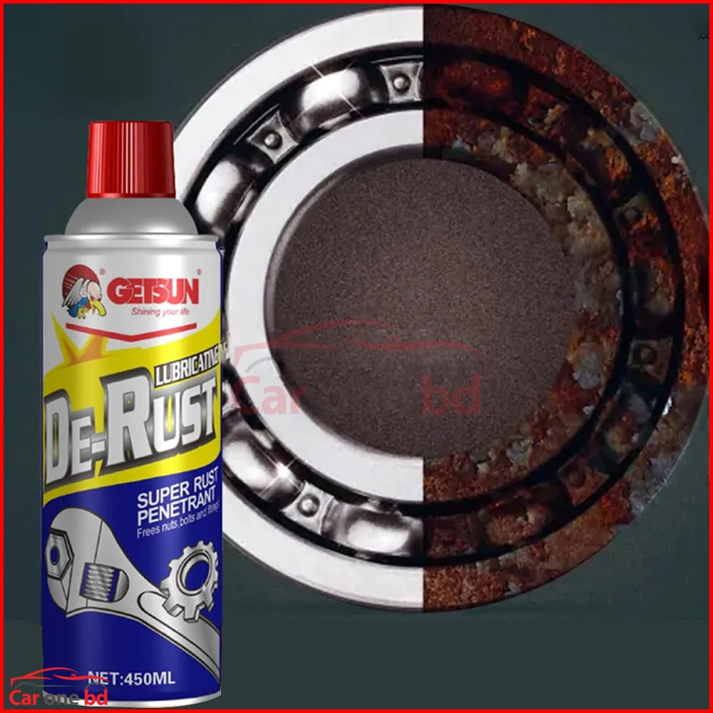 Getsun De-Rust Lubricant 450ml – Penetrates Rust & Lubricates Moving Parts